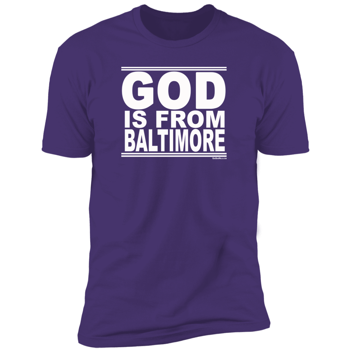 #GodIsFromBaltimore - Men's Shortsleeve Tee