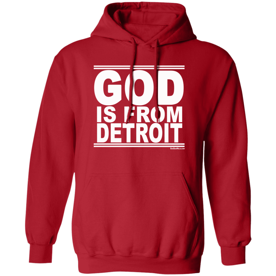 #GodIsFromDetroit - Pullover Hoodie