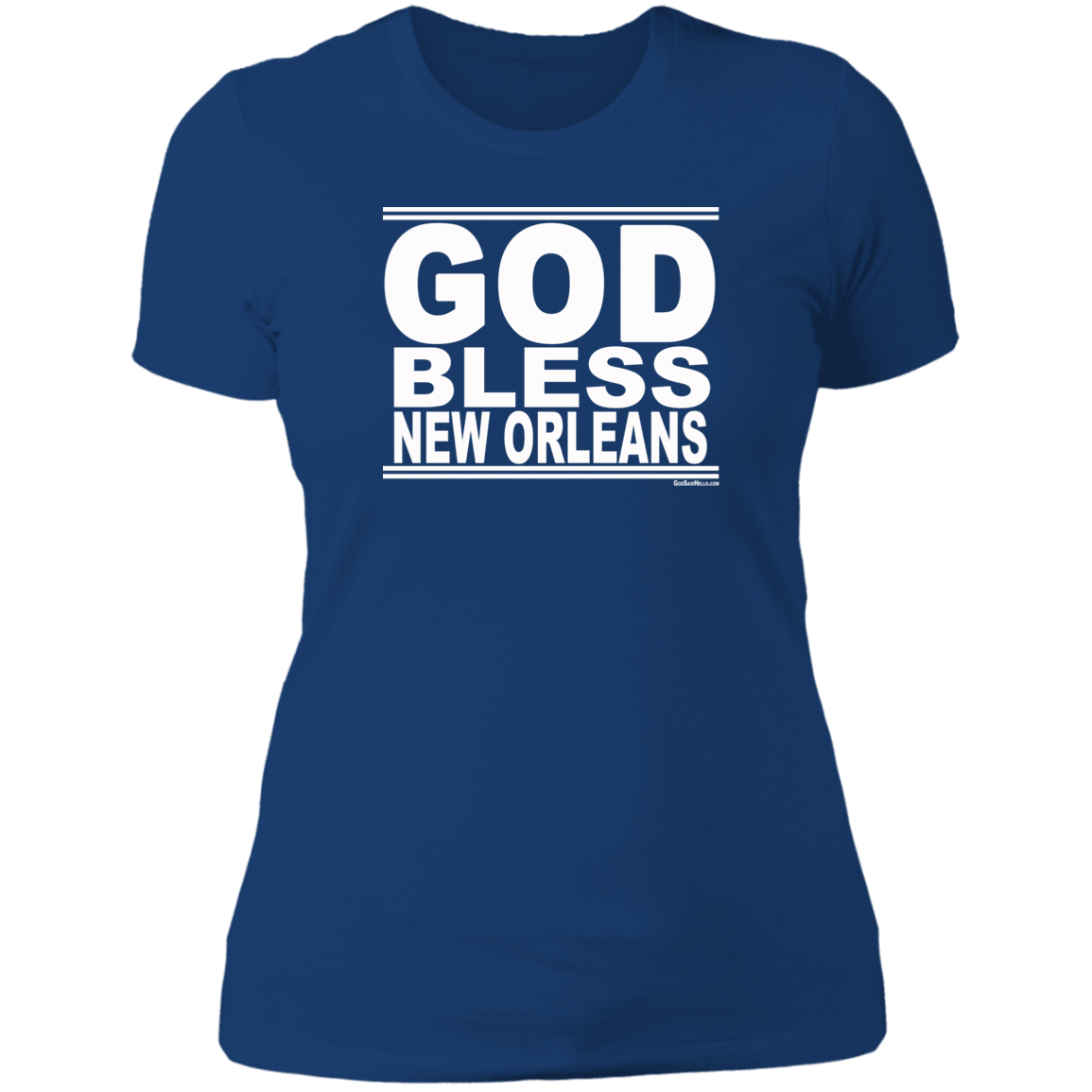 #GodBlessNewOrleans - Women's Shortsleeve Tee