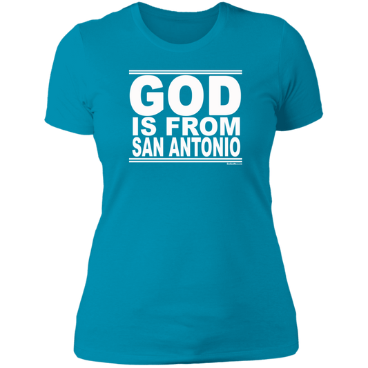 #GodIsFromSanAntonio - Women's Shortsleeve Tee