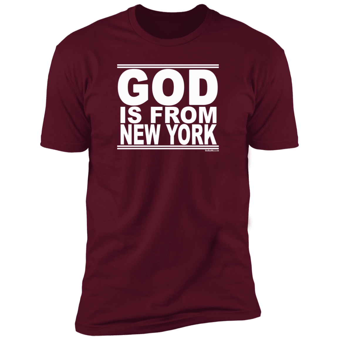 #GodIsFromNewYork - Men's Shortsleeve Tee