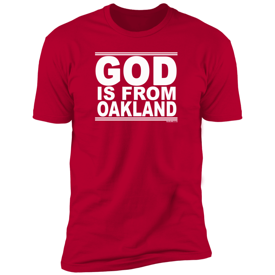 #GodIsFromOakland - Men's Shortsleeve Tee