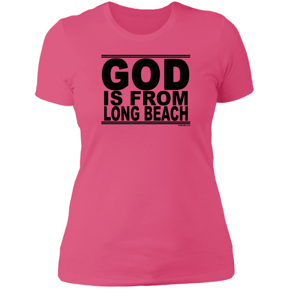 #GodIsFromLongBeach - Women's Shortsleeve Tee