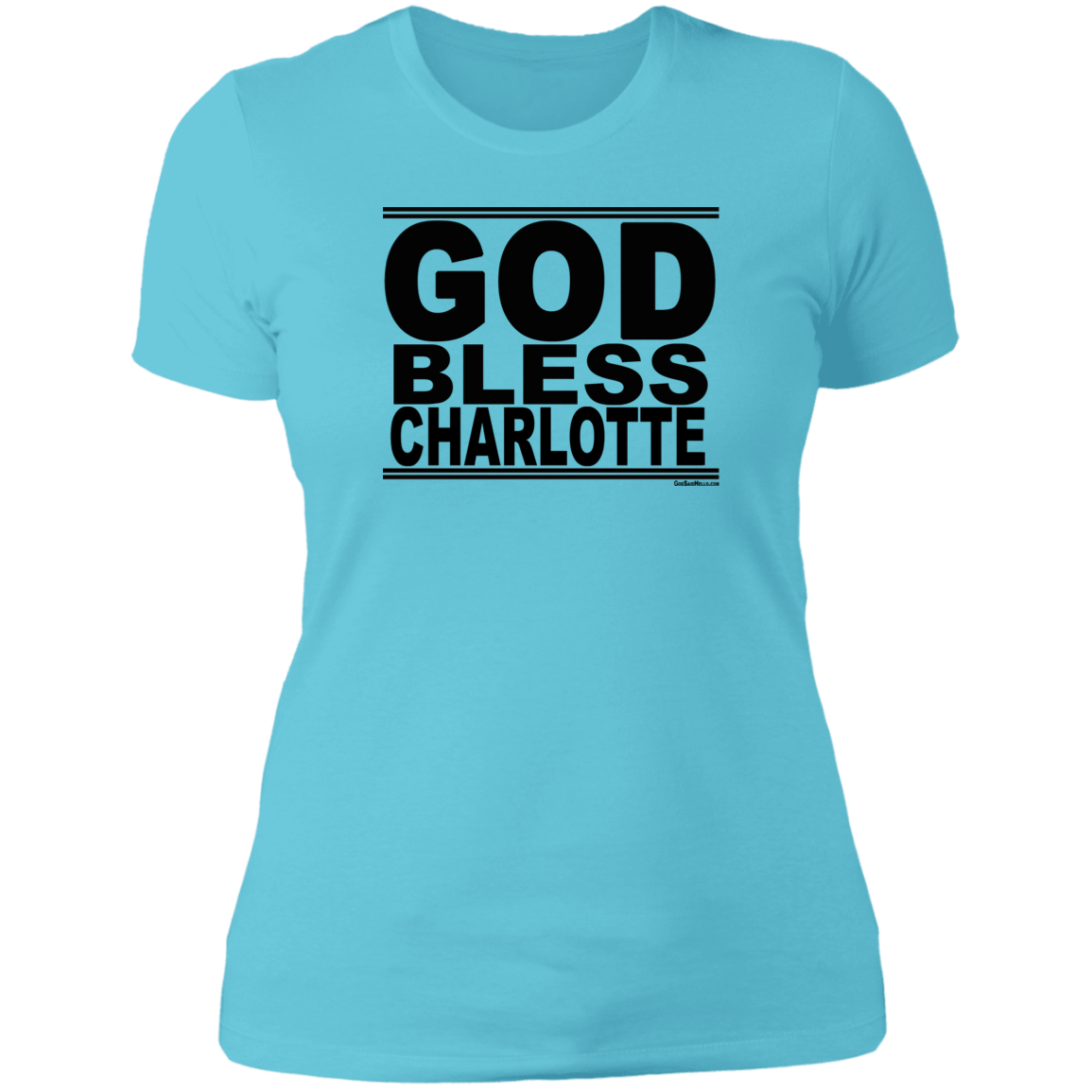 #GodBlessCharlotte - Women's Shortsleeve Tee