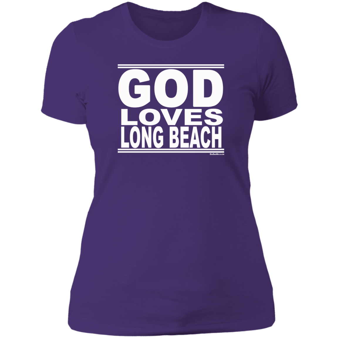 #GodLovesLongBeach - Women's Shortsleeve Tee