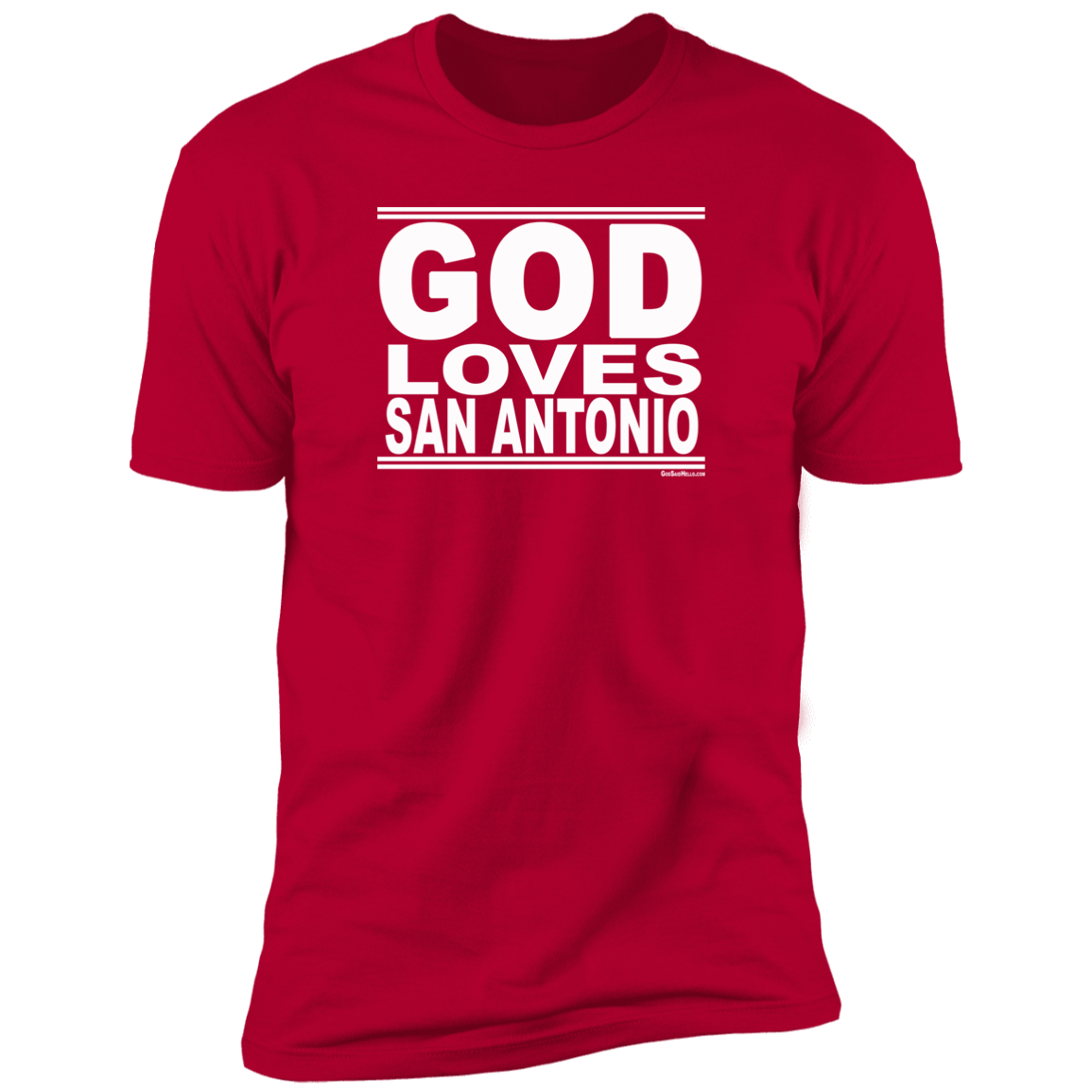 #GodLovesSanAntonio - Men's Shortsleeve Tee