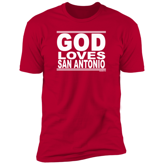#GodLovesSanAntonio - Men's Shortsleeve Tee