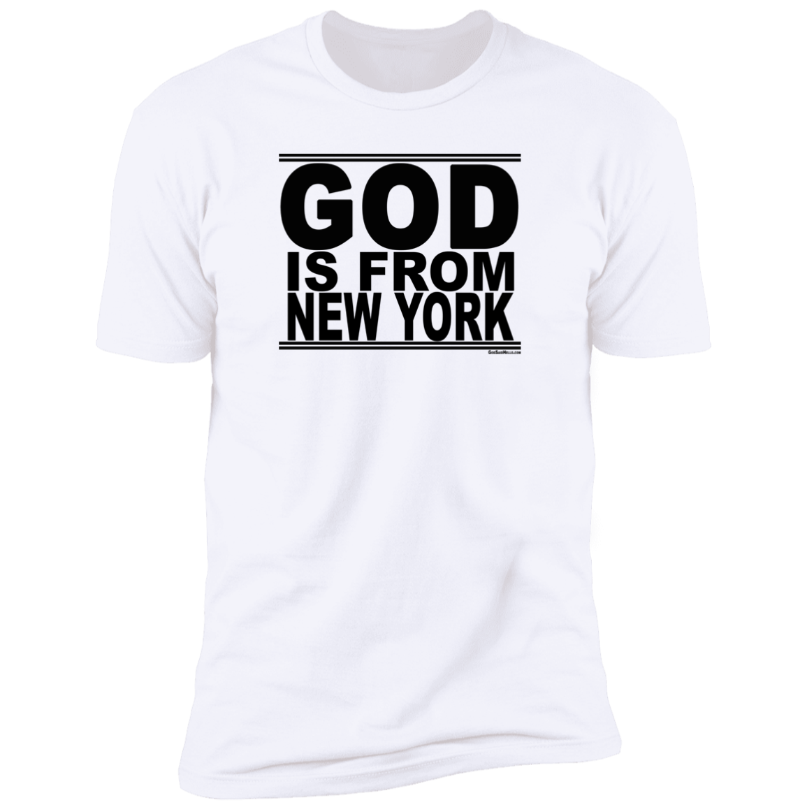 #GodIsFromNewYork - Men's Shortsleeve Tee
