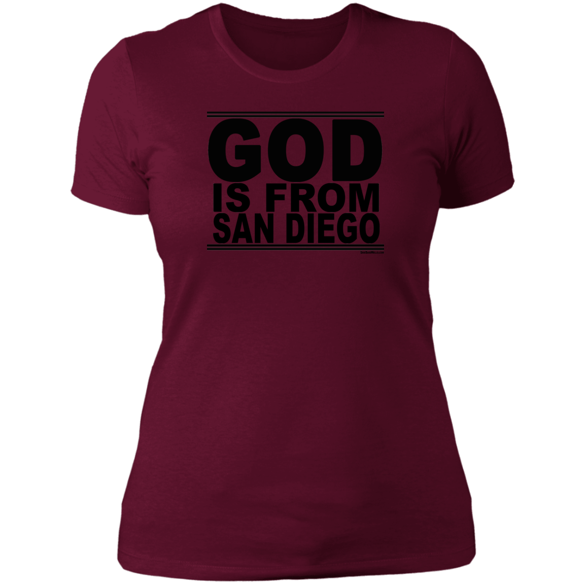 #GodIsFromSanDiego - Women's Shortsleeve Tee