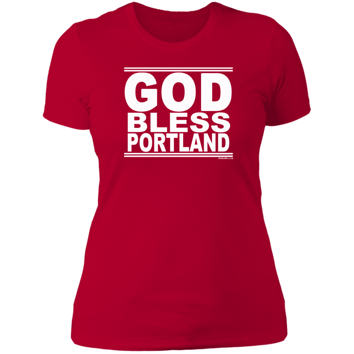 #GodBlessPortland - Women's Shortsleeve Tee