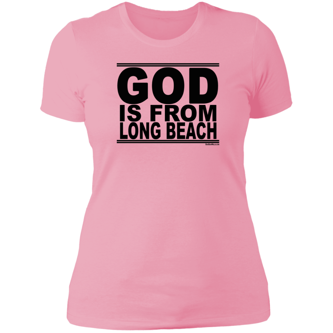 #GodIsFromLongBeach - Women's Shortsleeve Tee