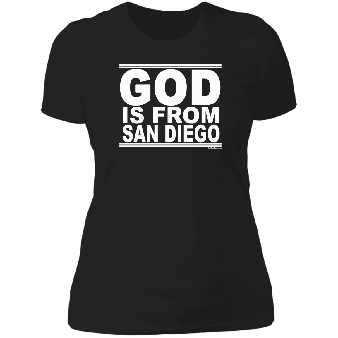 #GodIsFromSanDiego - Women's Shortsleeve Tee