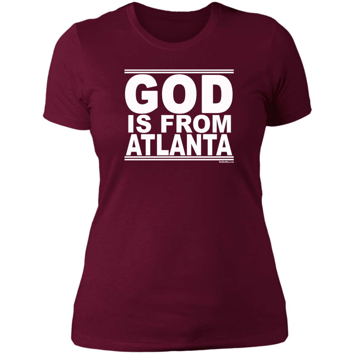 #GodIsFromAtlanta - Women's Shortsleeve Tee