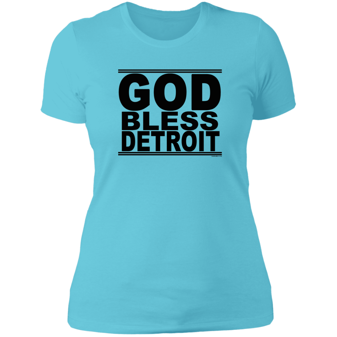 #GodBlessDetroit - Women's Shortsleeve Tee