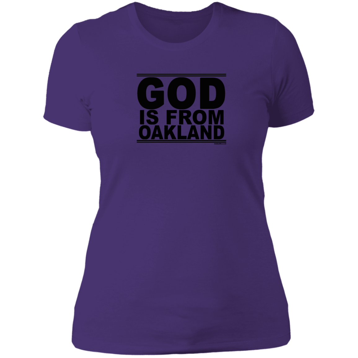 #GodIsFromOakland - Women's Shortsleeve Tee