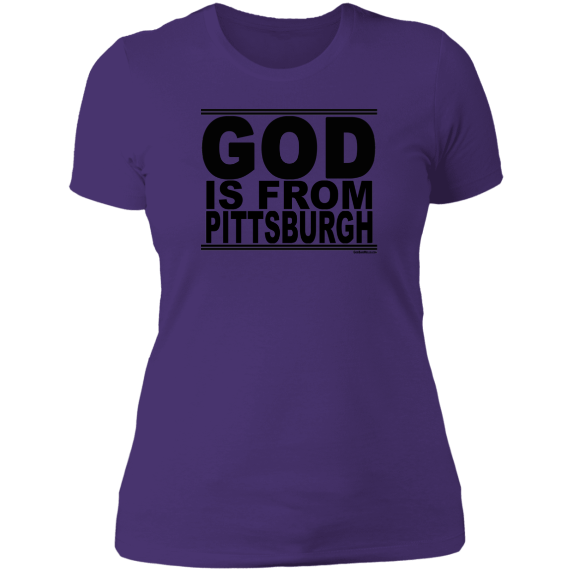 #GodIsFromPittsburgh - Women's Shortsleeve Tee
