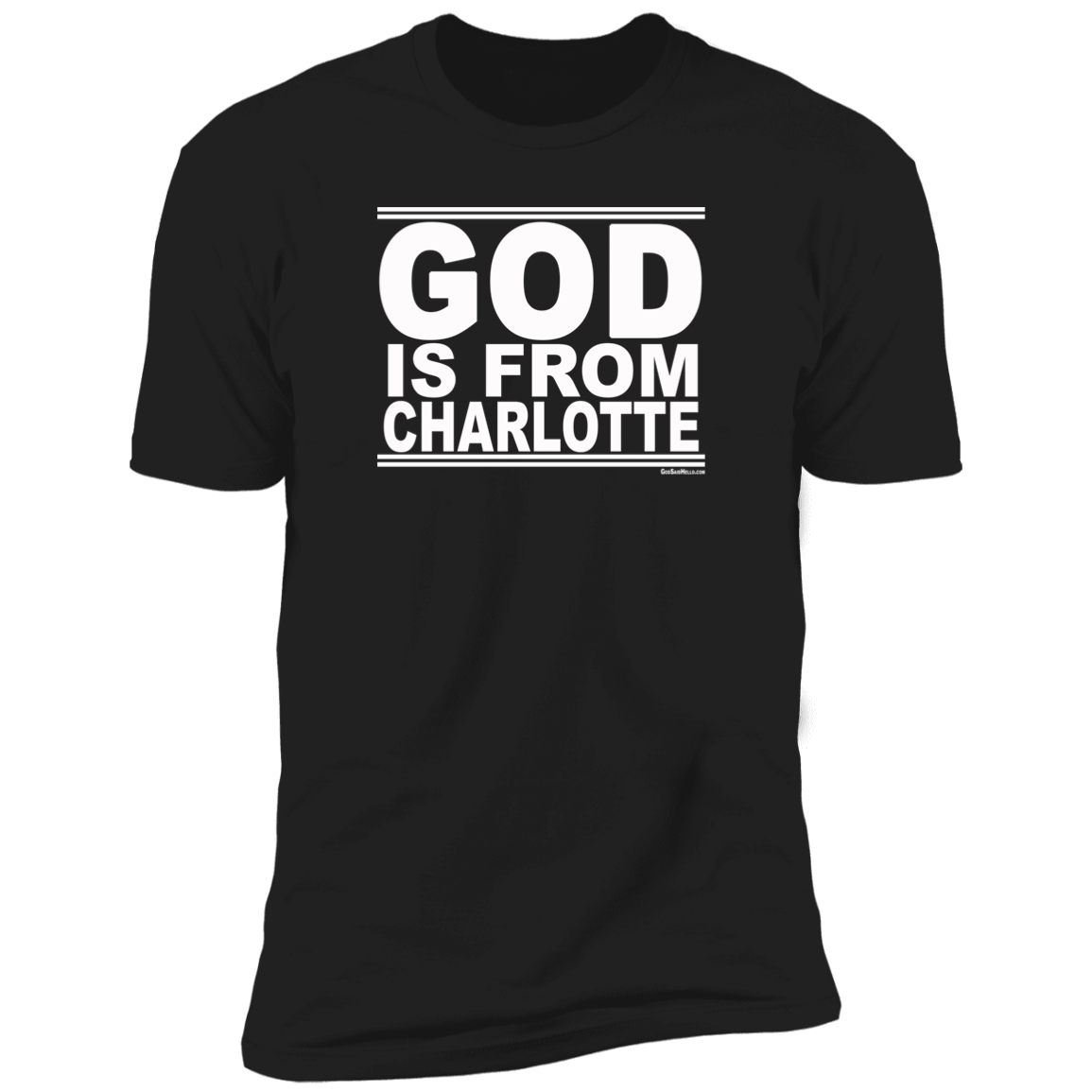 #GodIsFromCharlotte - Men's Shortsleeve Tee