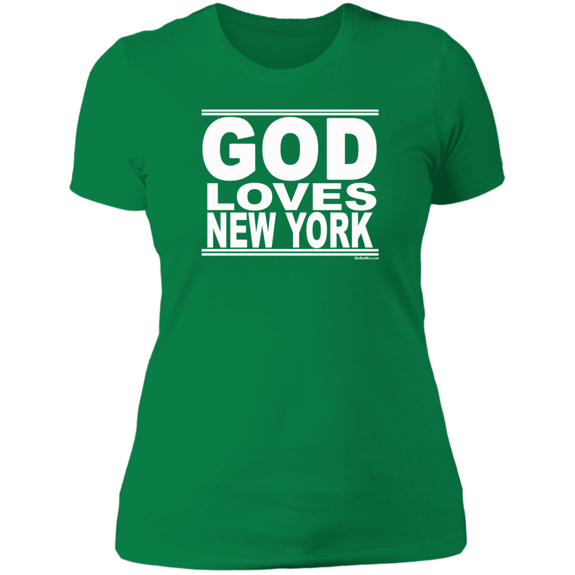 #GodLovesNewYork - Women's Shortsleeve Tee