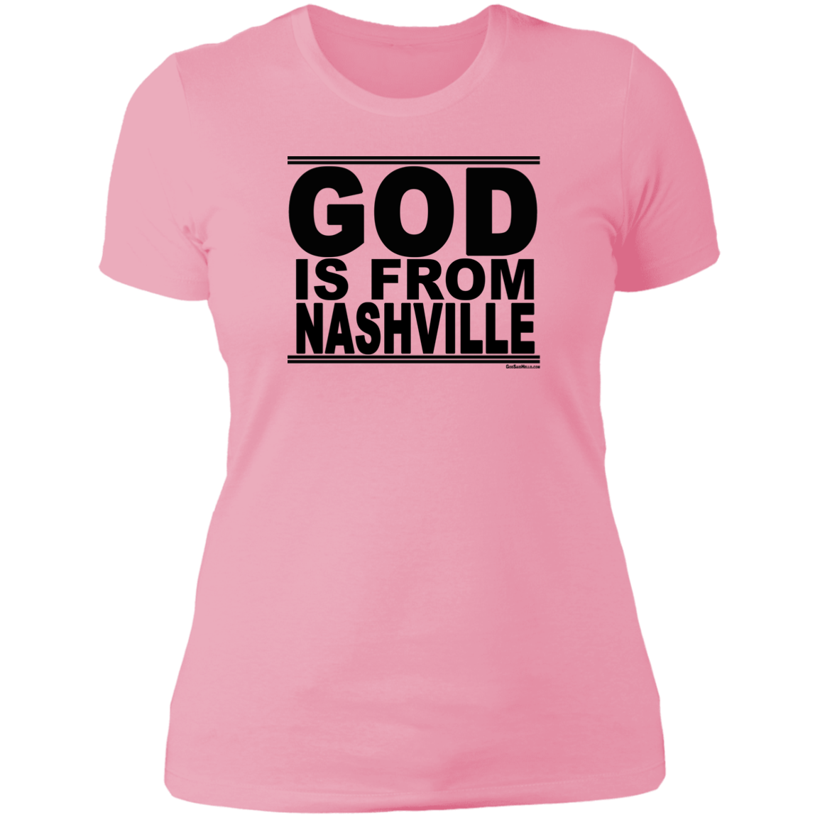 #GodIsFromNashville - Women's Shortsleeve Tee