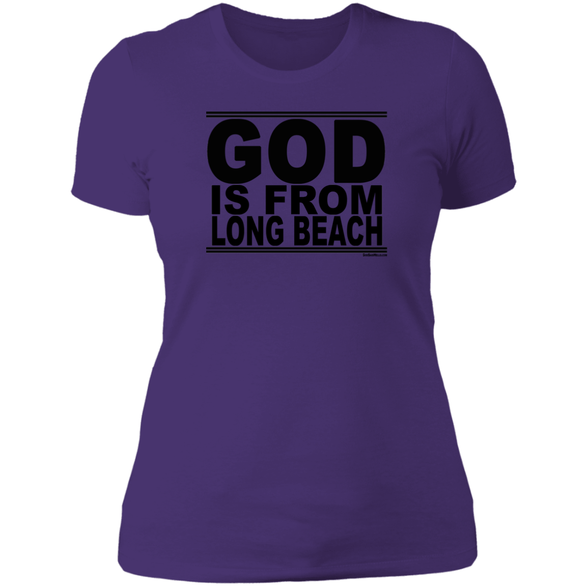 #GodIsFromLongBeach - Women's Shortsleeve Tee