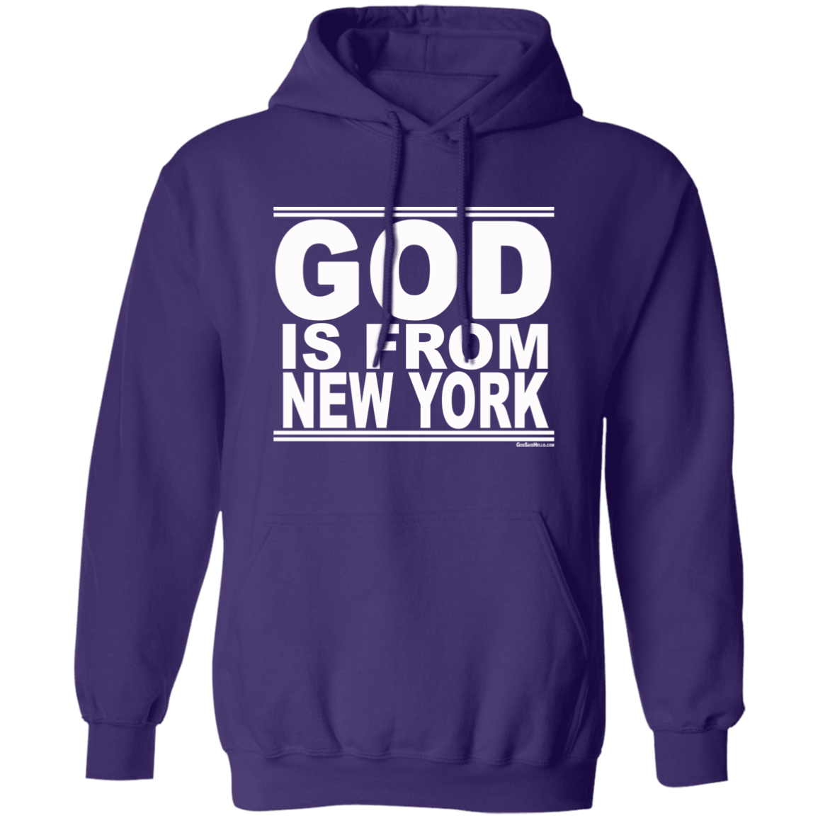 #GodIsFromNewYork - Pullover Hoodie