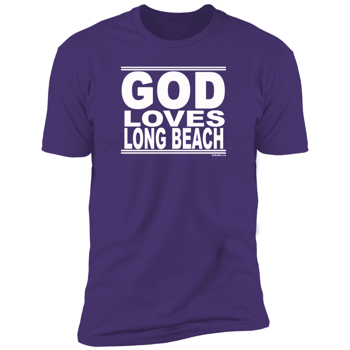 #GodLovesLongBeach - Men's Shortsleeve Tee