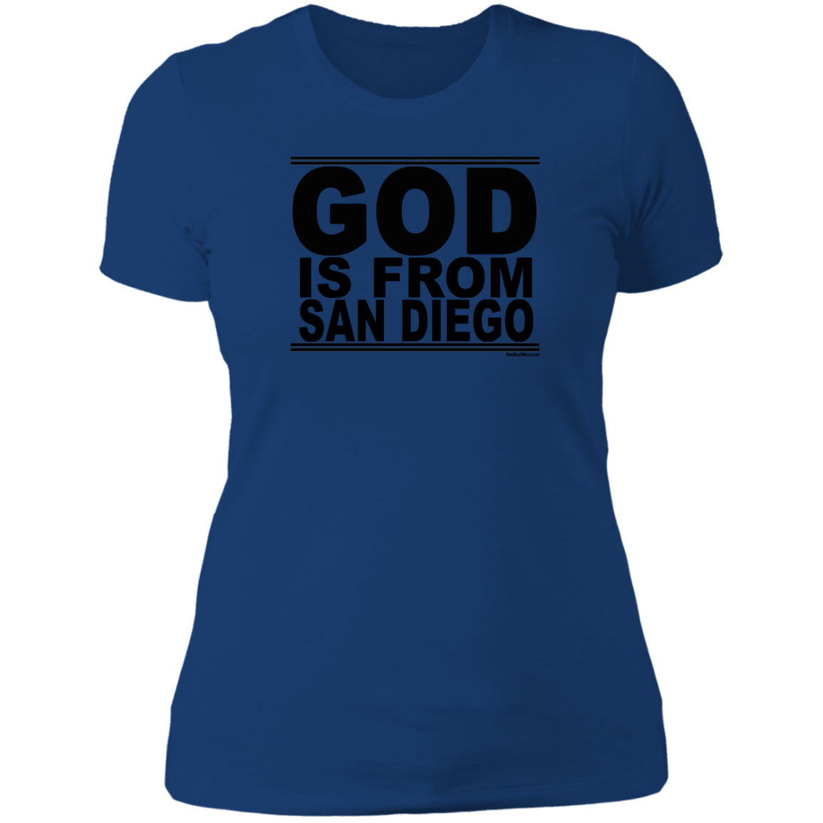 #GodIsFromSanDiego - Women's Shortsleeve Tee