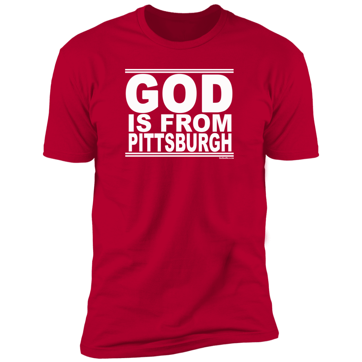 #GodIsFromPittsburgh - Men's Shortsleeve Tee