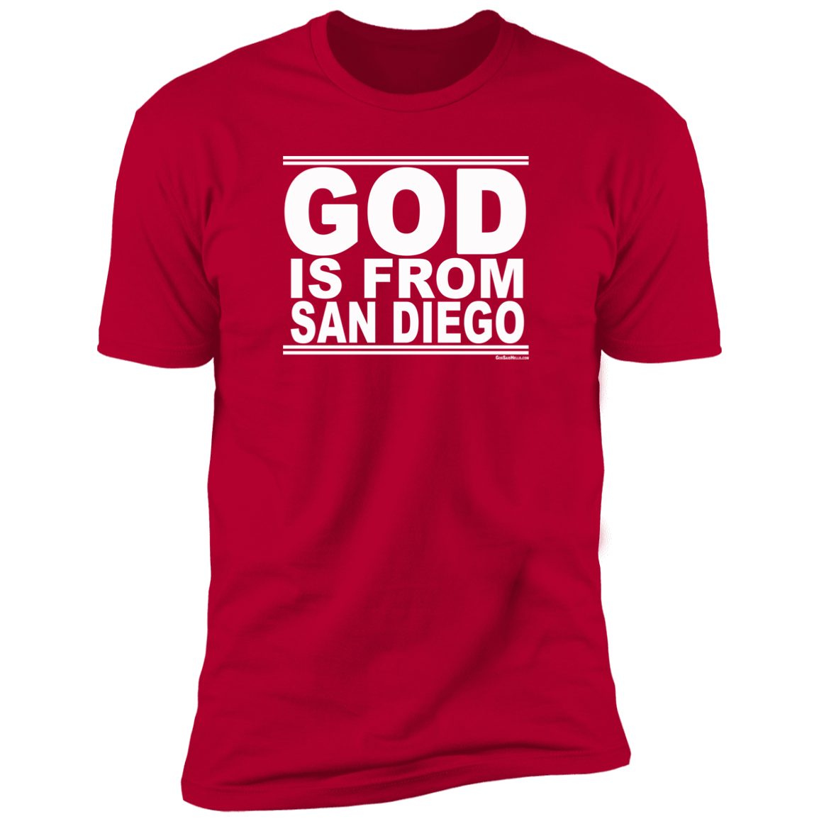 #GodIsFromSanDiego - Men's Shortsleeve Tee