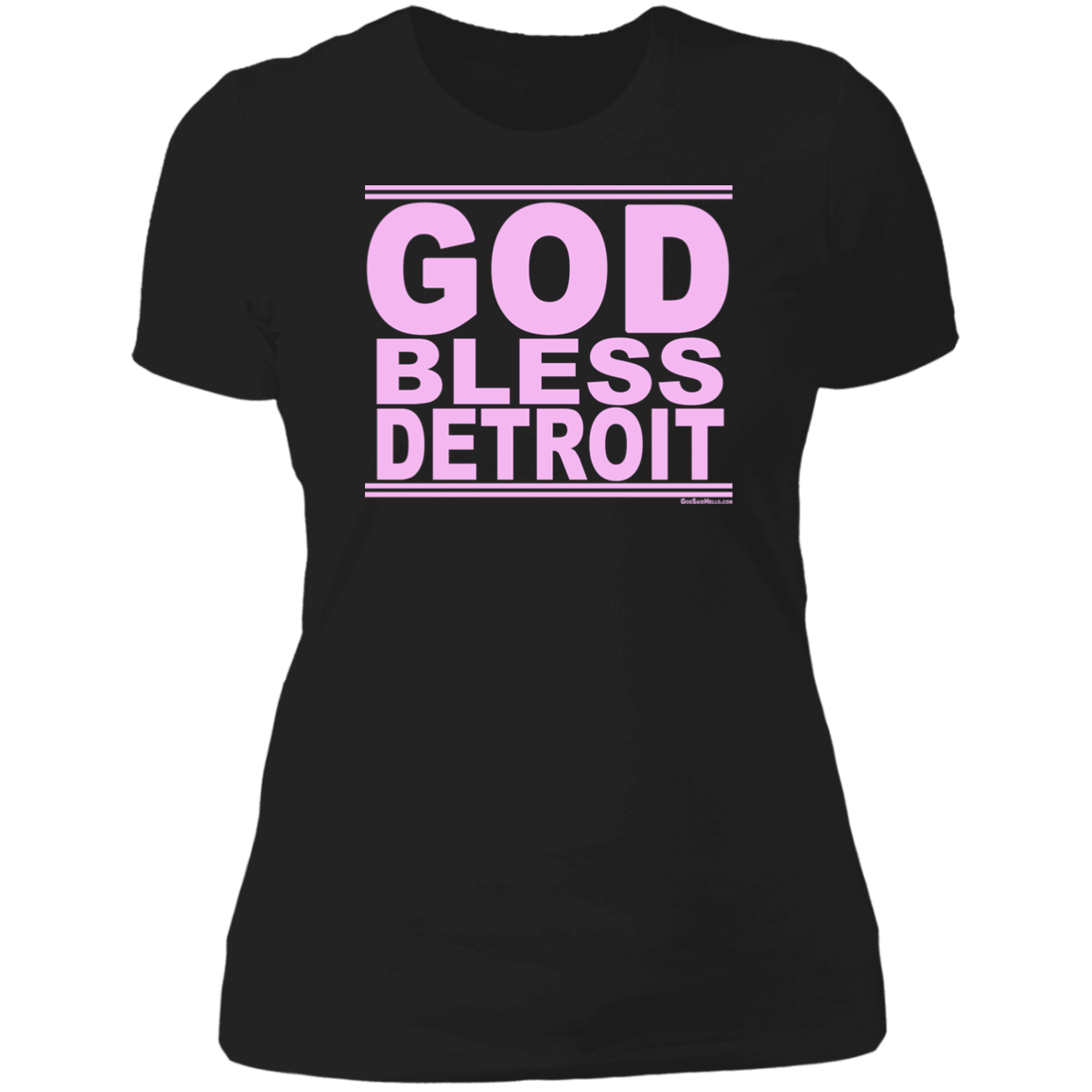 #GodBlessDetroit - Women's Shortsleeve Tee