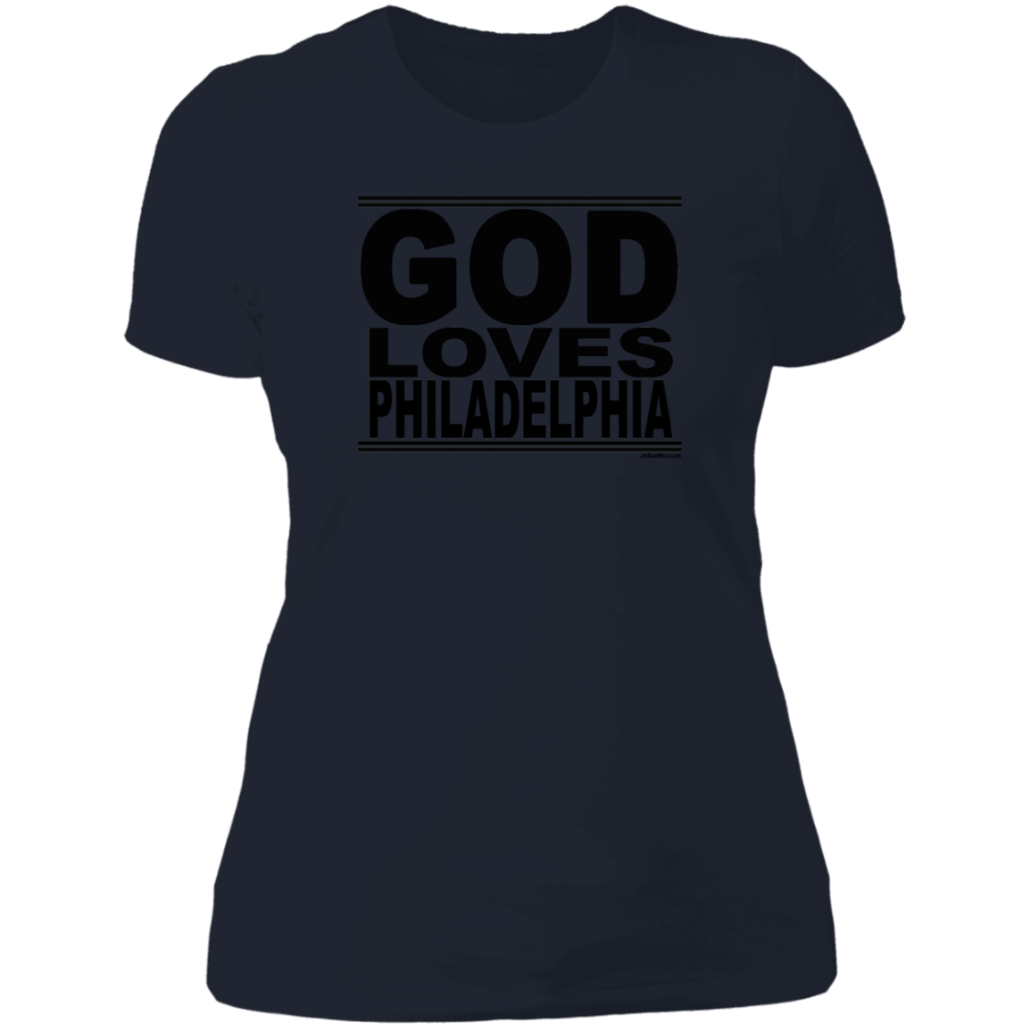 #GodLovesPhiladelphia - Women's Shortsleeve Tee
