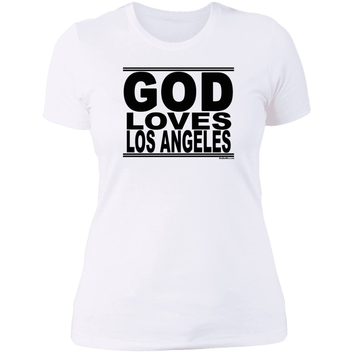 #GodLovesLosAngeles - Women's Shortsleeve Tee