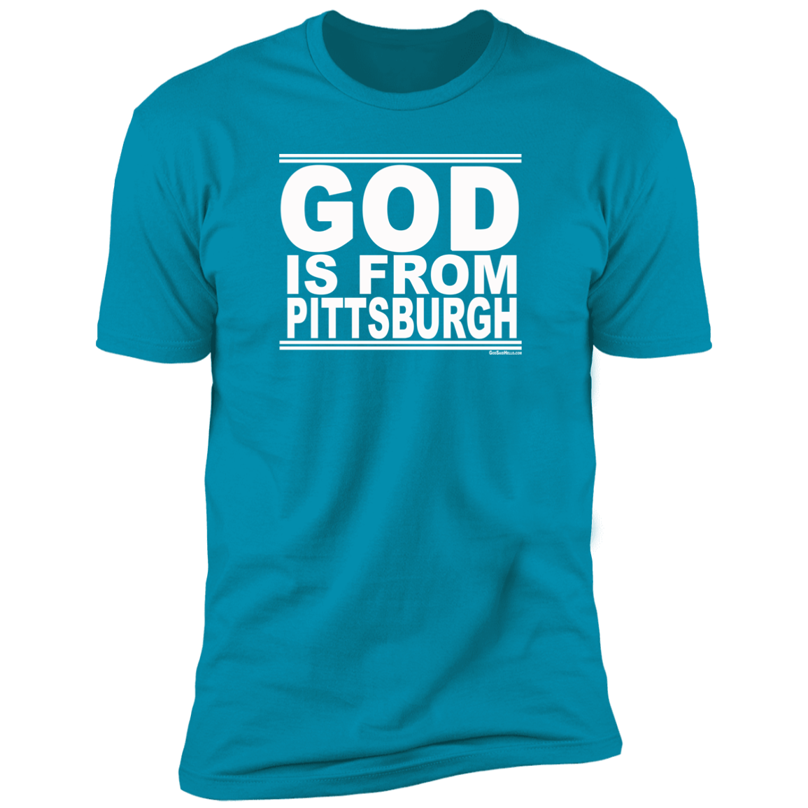 #GodIsFromPittsburgh - Men's Shortsleeve Tee