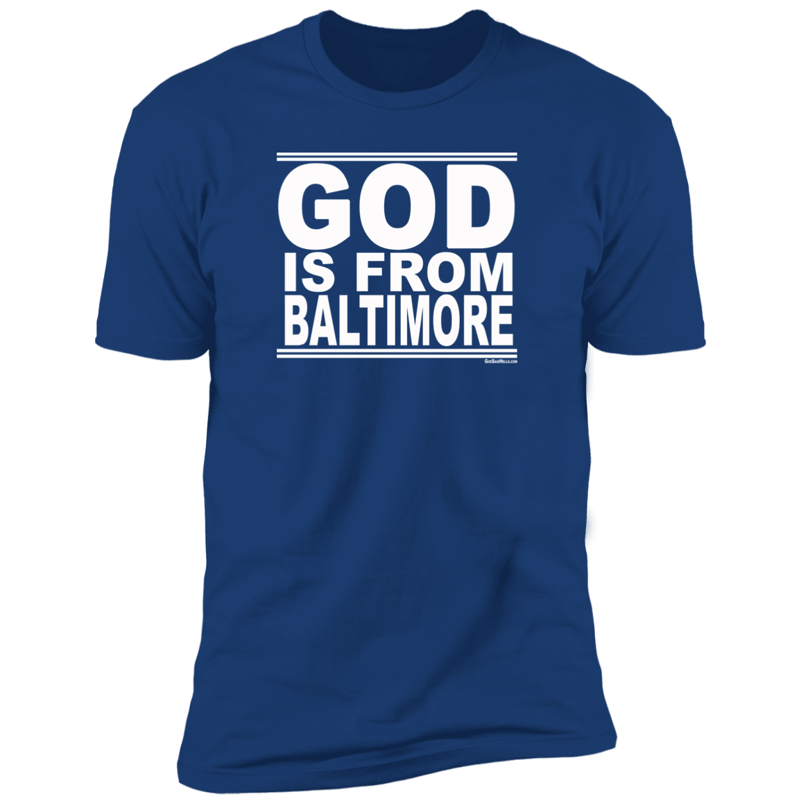 #GodIsFromBaltimore - Men's Shortsleeve Tee