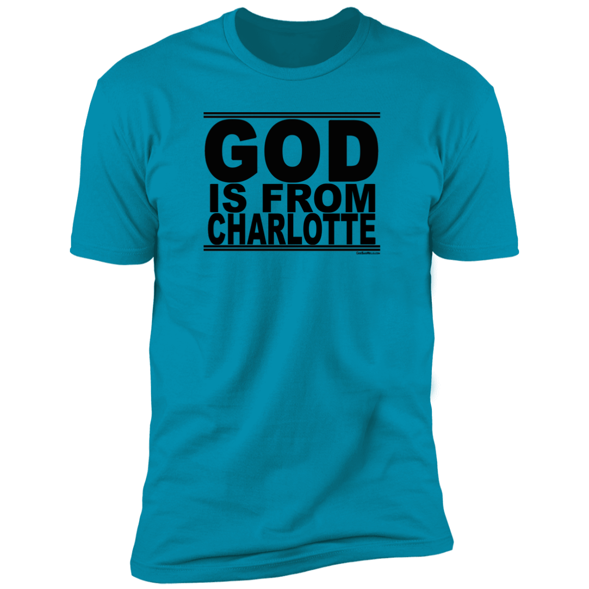 #GodIsFromCharlotte - Men's Shortsleeve Tee