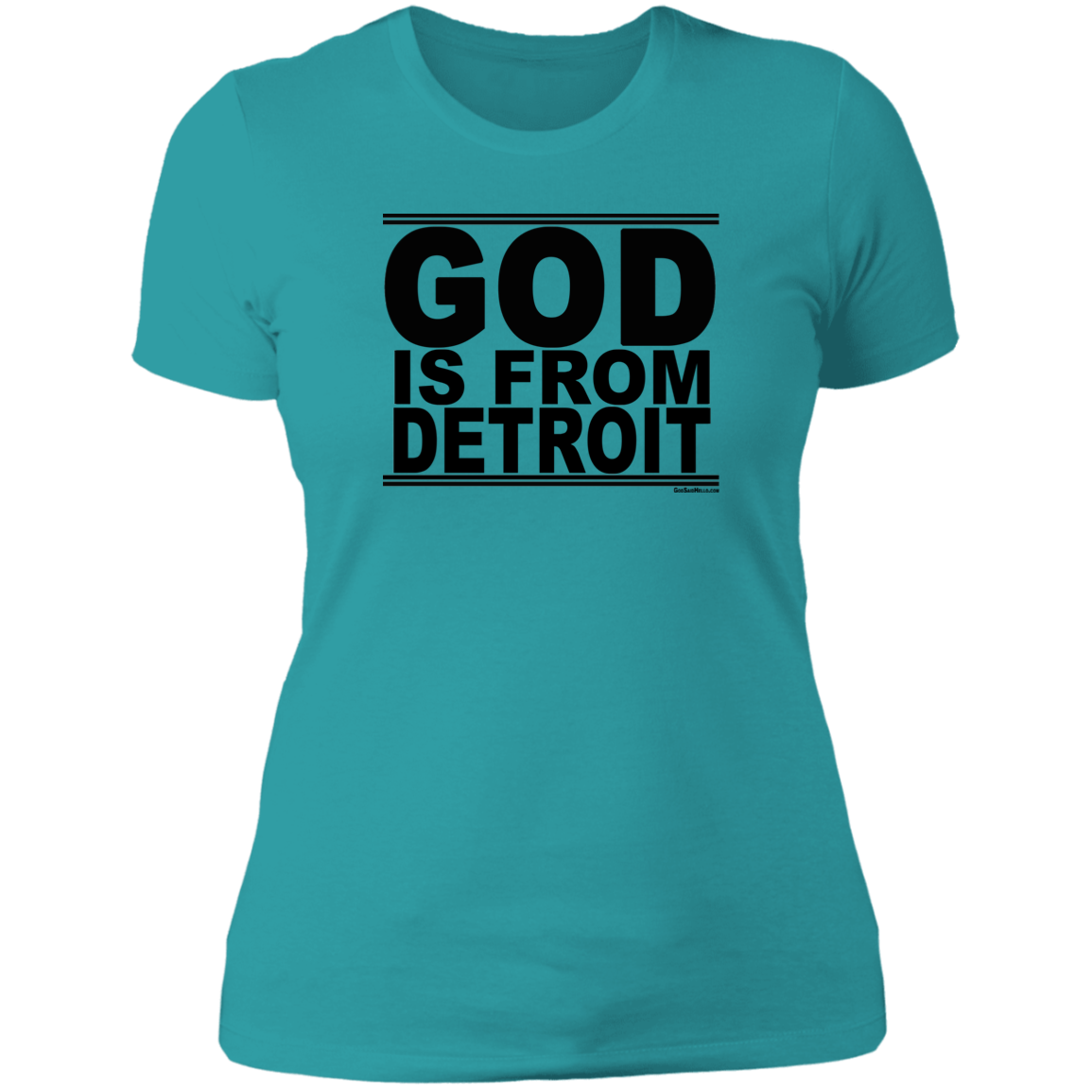 #GodIsFromDetroit - Women's Shortsleeve Tee