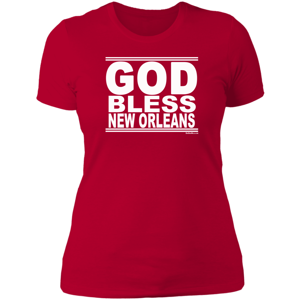 #GodBlessNewOrleans - Women's Shortsleeve Tee
