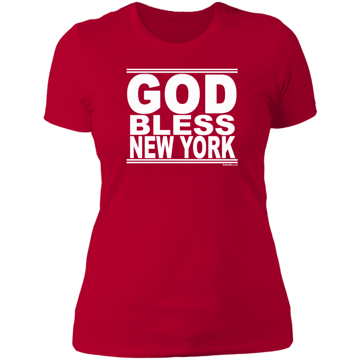#GodBlessNewYork - Women's Shortsleeve Tee