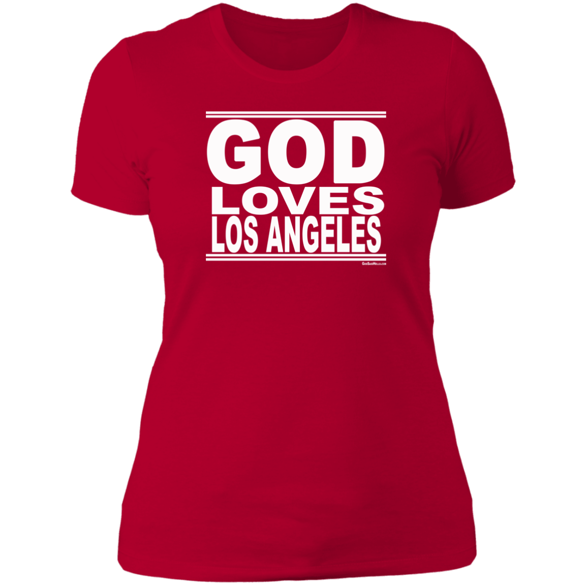 #GodLovesLosAngeles - Women's Shortsleeve Tee