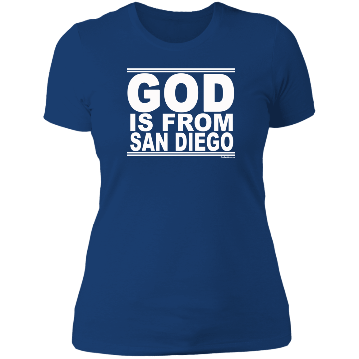 #GodIsFromSanDiego - Women's Shortsleeve Tee