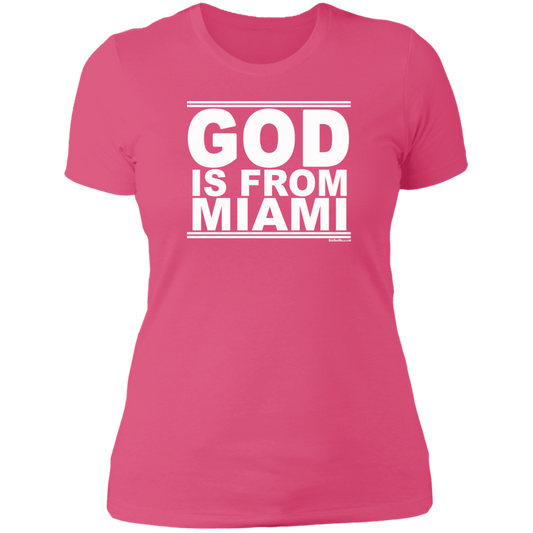 #GodIsFromMiami - Women's Shortsleeve Tee