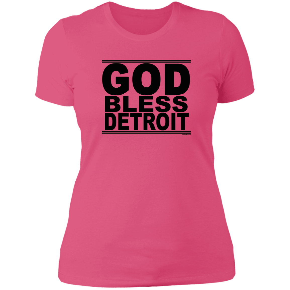 #GodBlessDetroit - Women's Shortsleeve Tee
