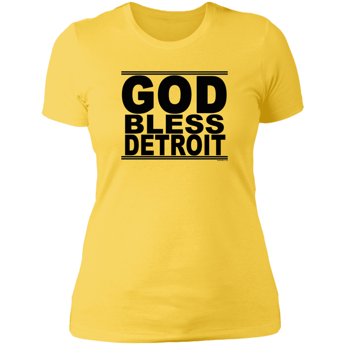 #GodBlessDetroit - Women's Shortsleeve Tee