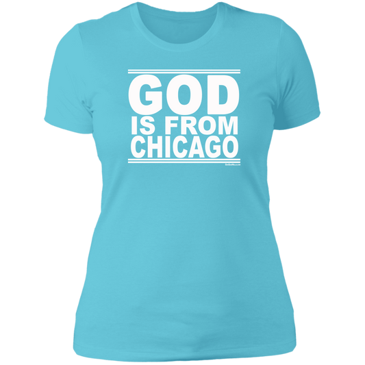 #GodIsFromChicago - Women's Shortsleeve Tee