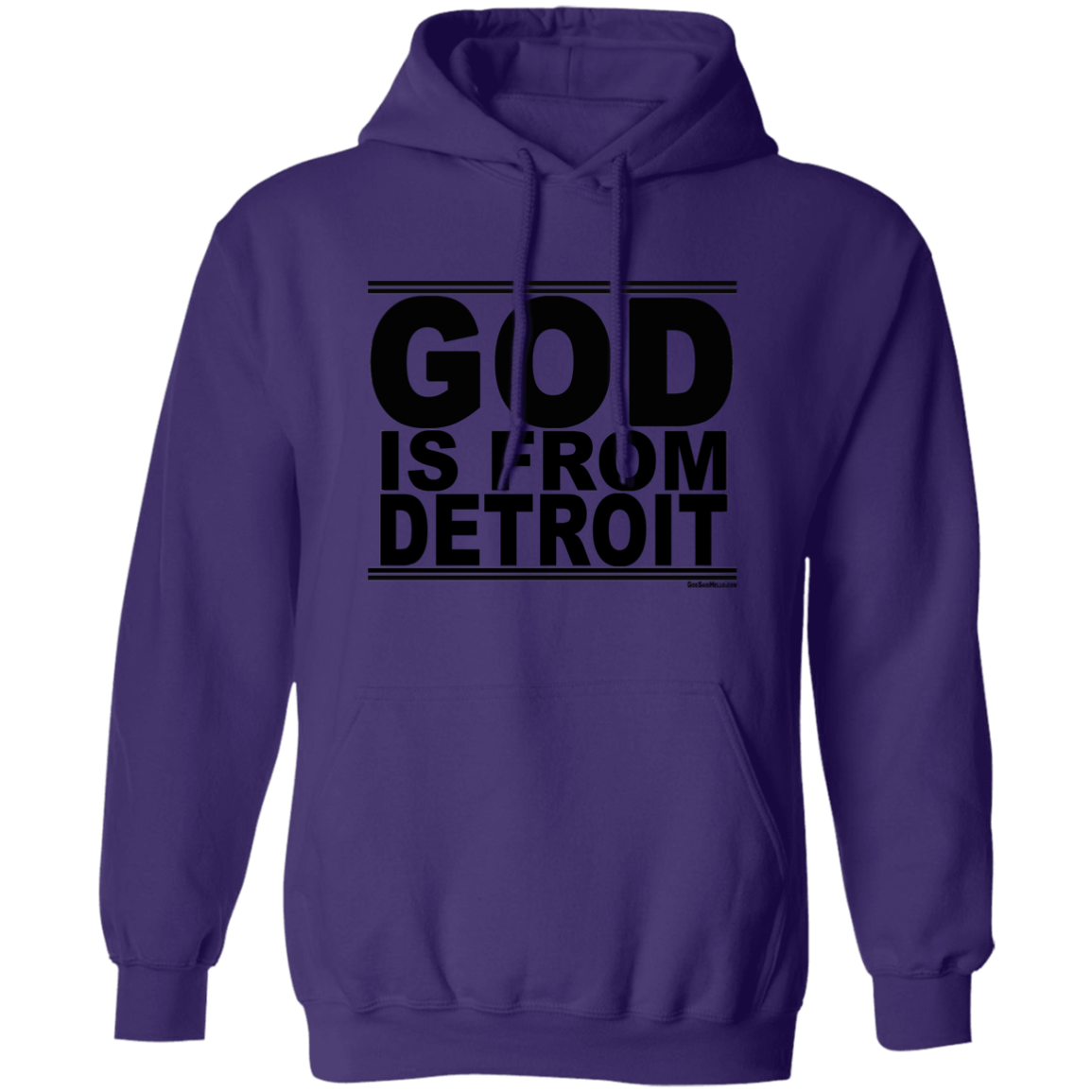 #GodIsFromDetroit - Pullover Hoodie