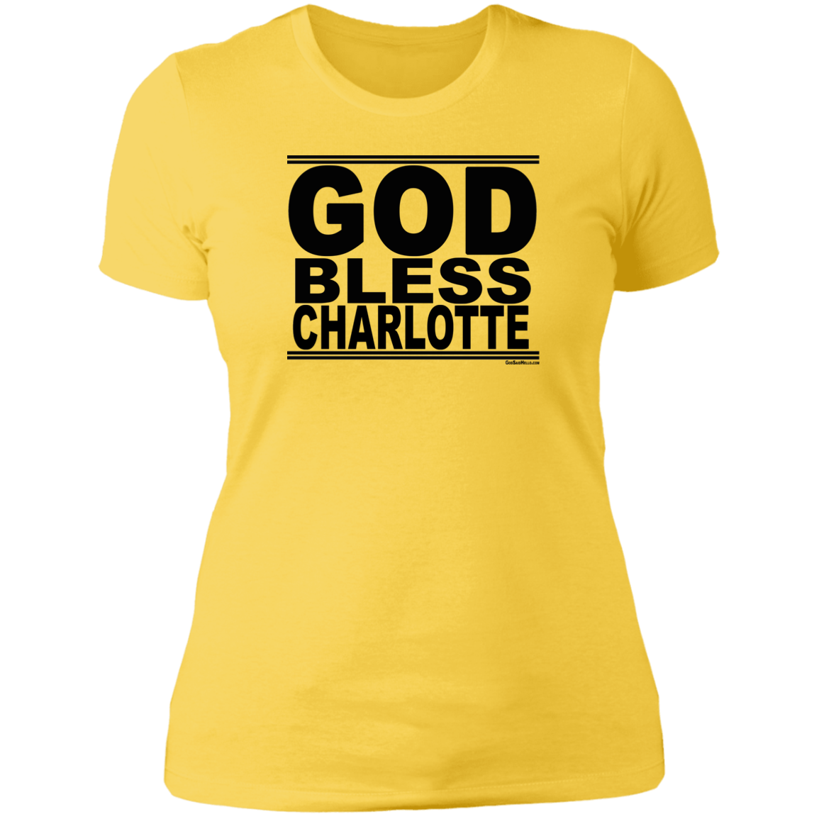 #GodBlessCharlotte - Women's Shortsleeve Tee