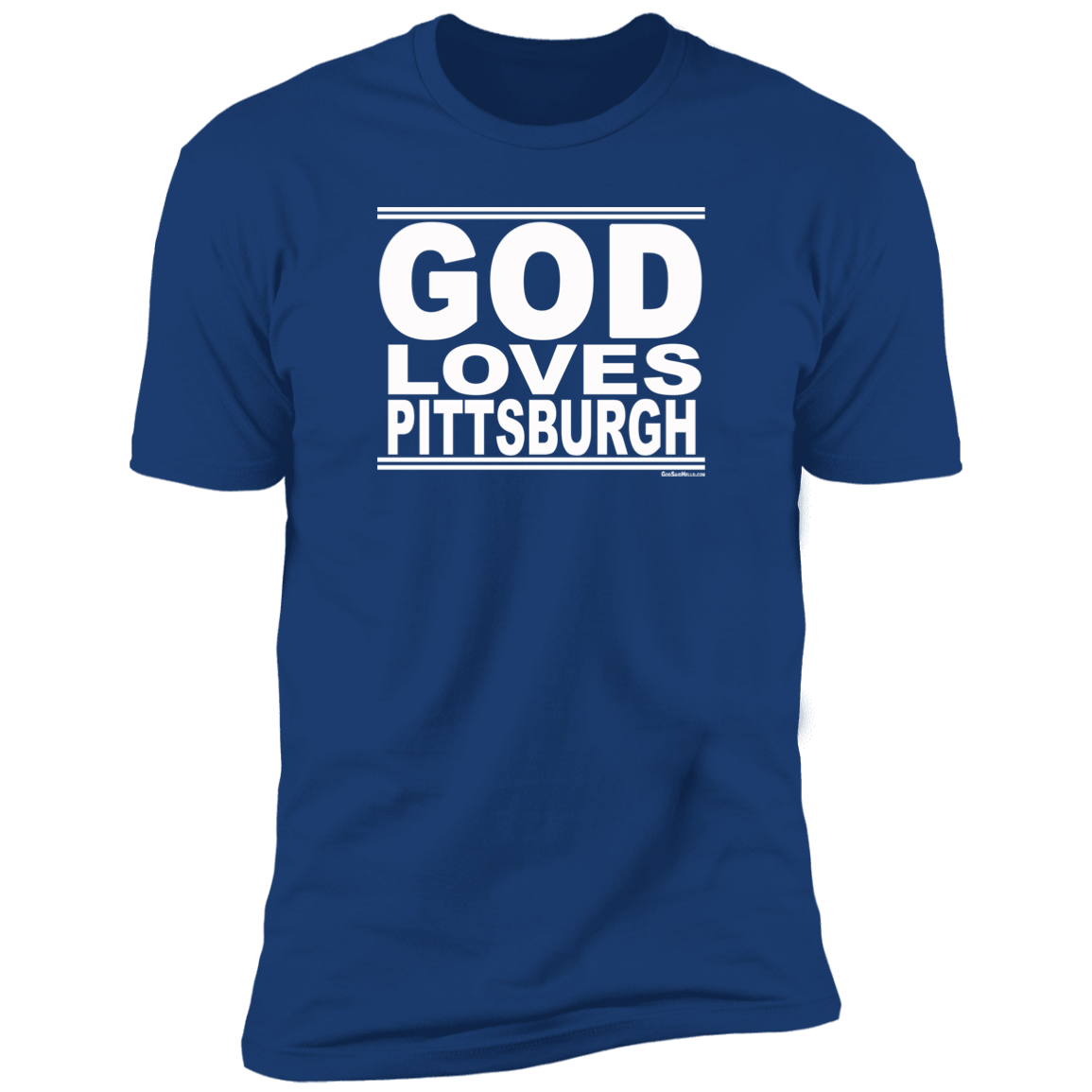 #GodLovesPittsburgh - Men's Shortsleeve Tee