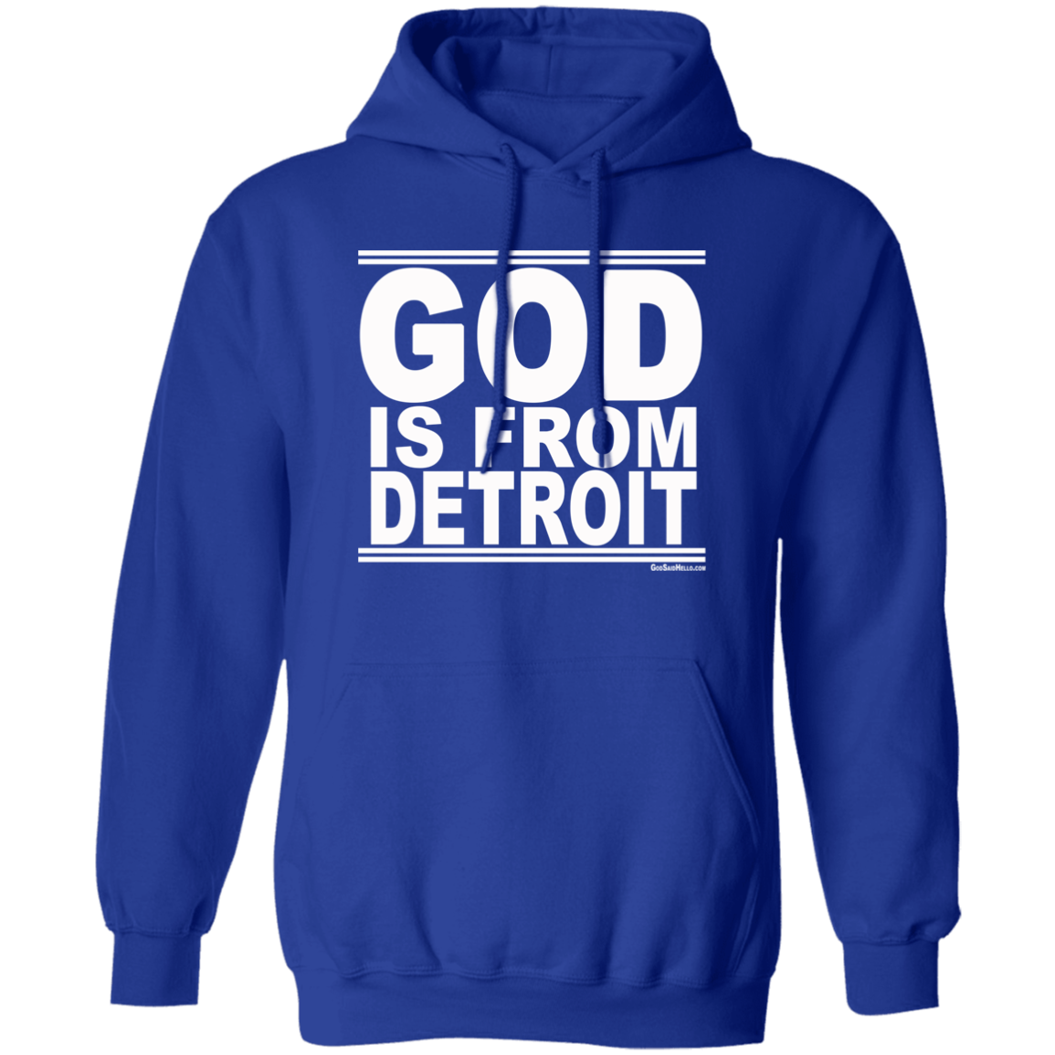 #GodIsFromDetroit - Pullover Hoodie