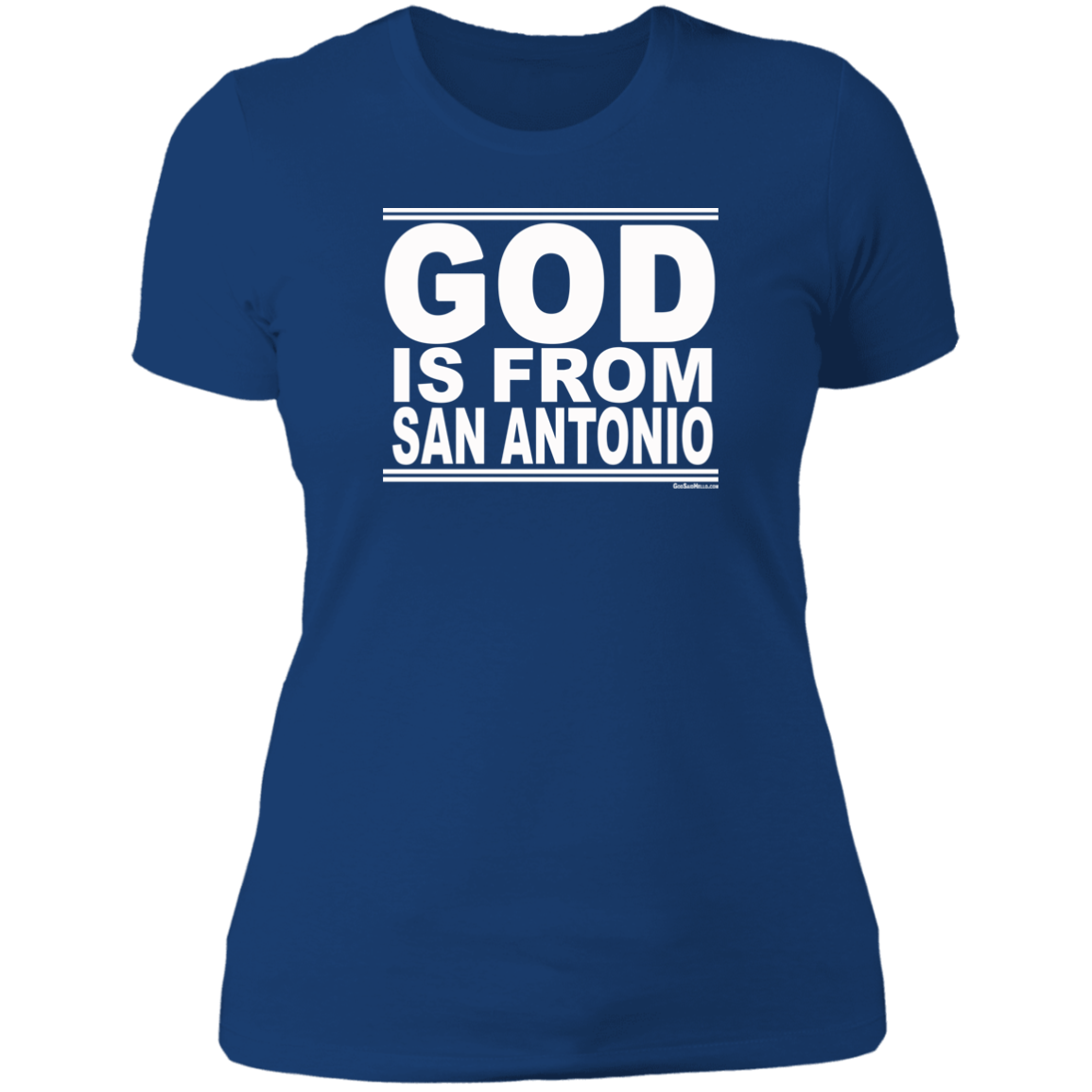 #GodIsFromSanAntonio - Women's Shortsleeve Tee