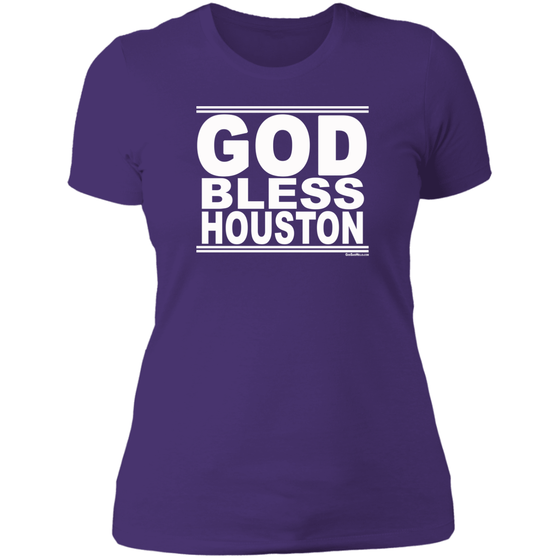#GodBlessHouston - Women's Shortsleeve Tee